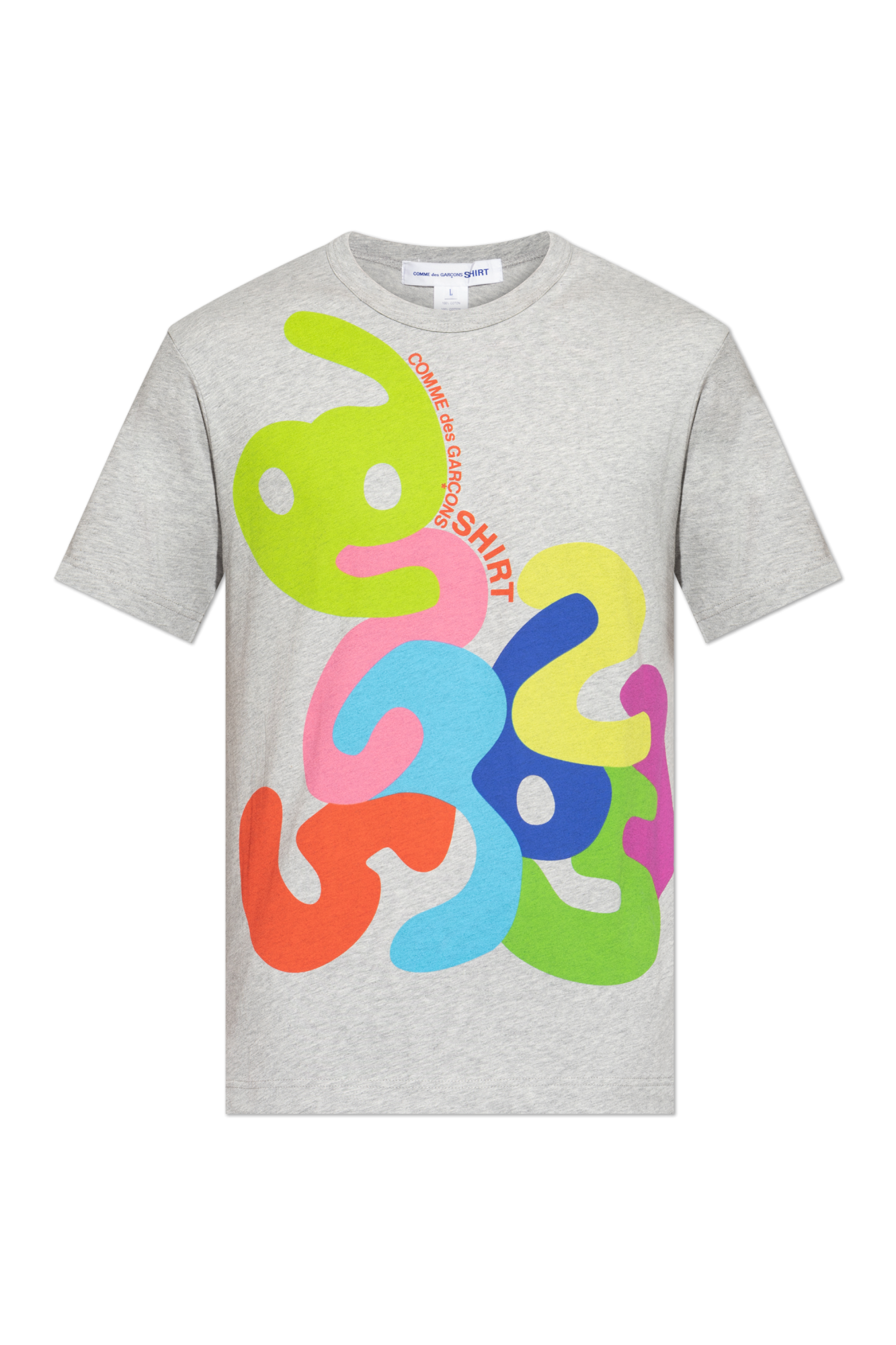 Comme des Garçons Shirt T-shirt with colorful print | Men's | Vitkac